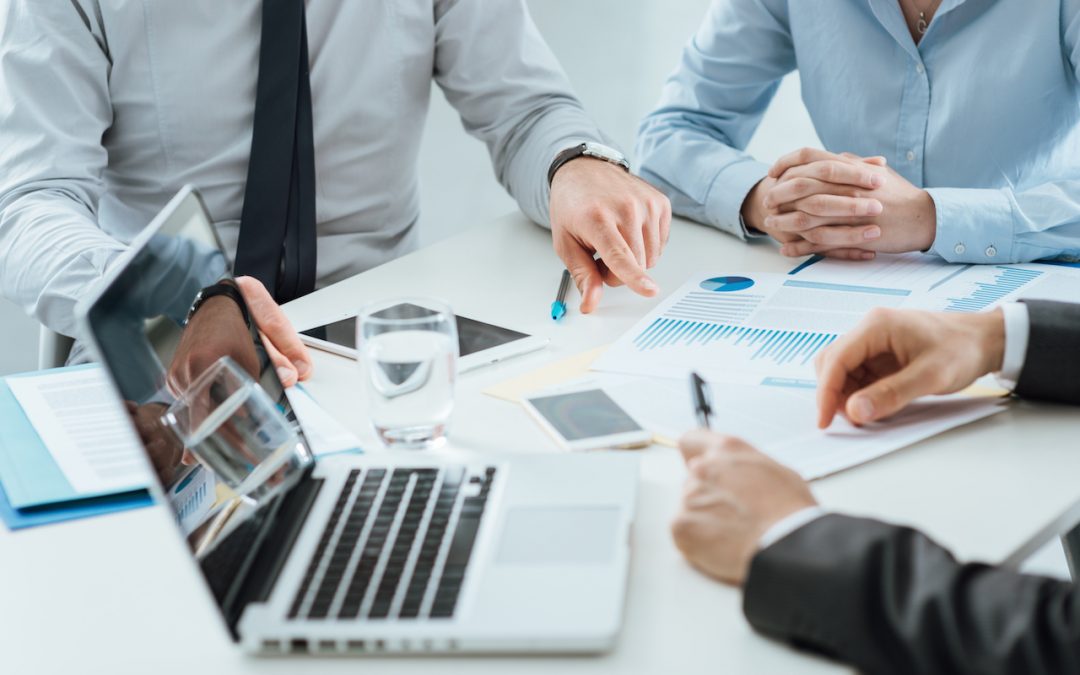 Operating agreement and articles of organization on a desk